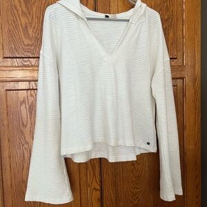 Roxy Cream Hooded Sweatshirt